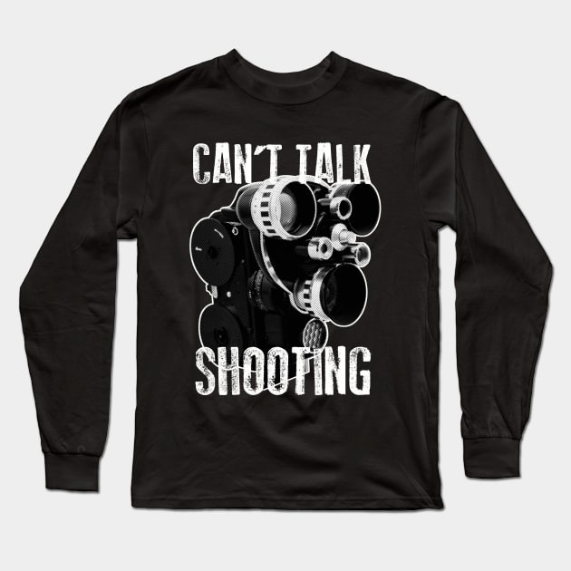 Can't Talk - Shooting Long Sleeve T-Shirt by Pop Fan Shop